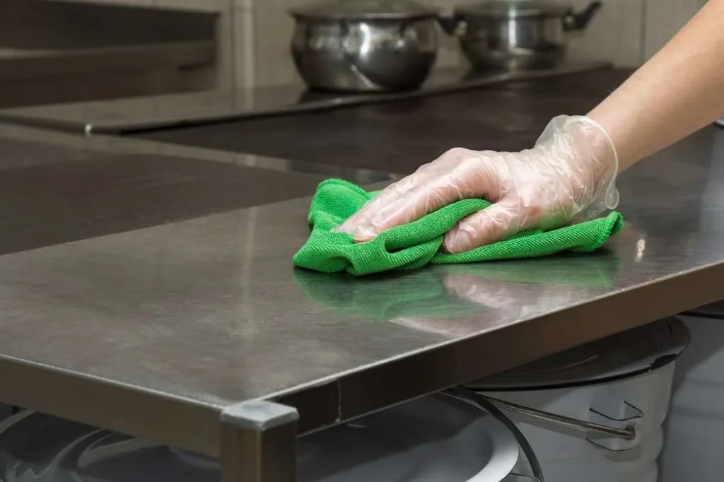 The school kitchen cleaning checklist