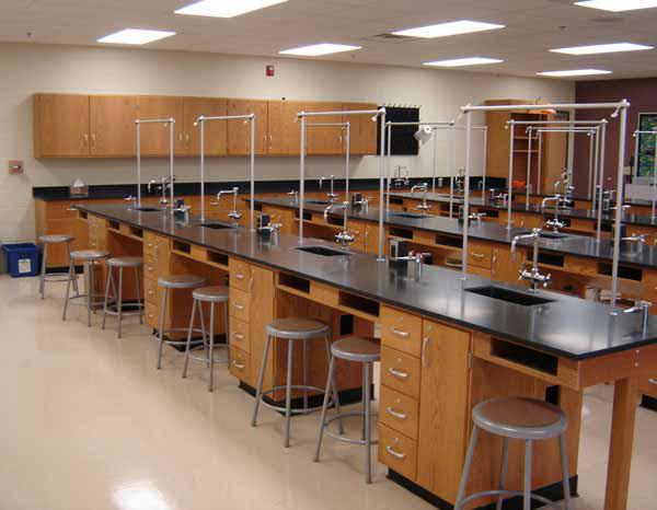 school laboratory flooring